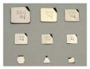 ステンレス基準分銅型 板状分銅（F2級（1級）適合） 1mg　F2PSB-1M 新光電子