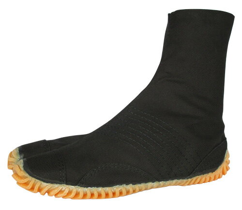 祭りジョグ6枚（お祭り用たび） 黒 22.5cm 丸五