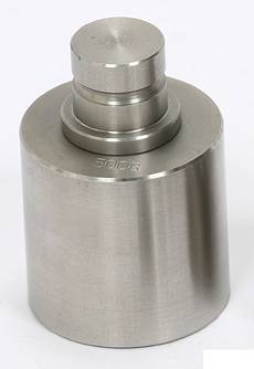 【最大7%OFFクーポン】【送料無料】大和製衡/YAMATO 円筒型分銅（バラ分銅）ステンレス製 検定品 500g