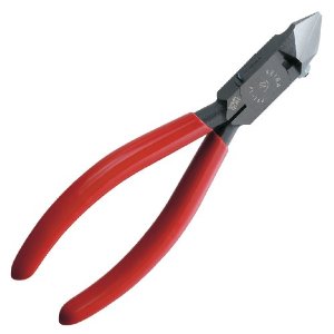 プラスチック用斜めニッパー(刃先形状:スタンダード/35度タイプ) スプリング付 PL-766 マルト長谷川/ケ..