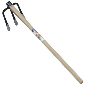 (手打全鋼)ラクホリ三本鍬 15108 浅野木工