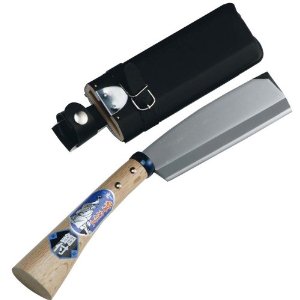 (手打鋼付)サヤ付鉈 07010 浅野木工