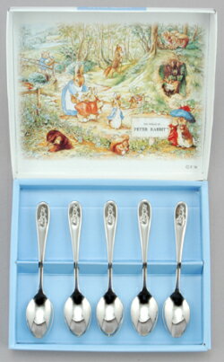 ピーターラビット PNシリーズ コーヒースプーン5本セット PN-11 アサヒ