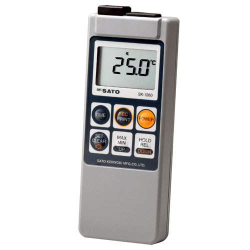 防水型デジタル温度計(指示計のみ)　SK-1260 佐藤計量器/SATO