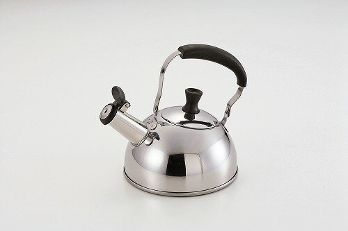コンパクト ステンレス製笛吹ケットル 1.0L HB-2202 パール金属