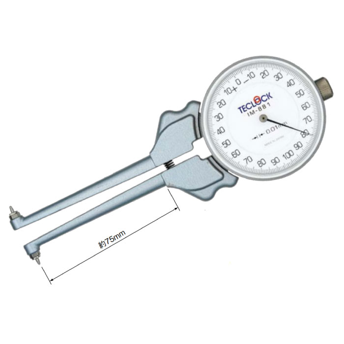 テクロック IM-881 ダイヤルキャリパゲ-ジ