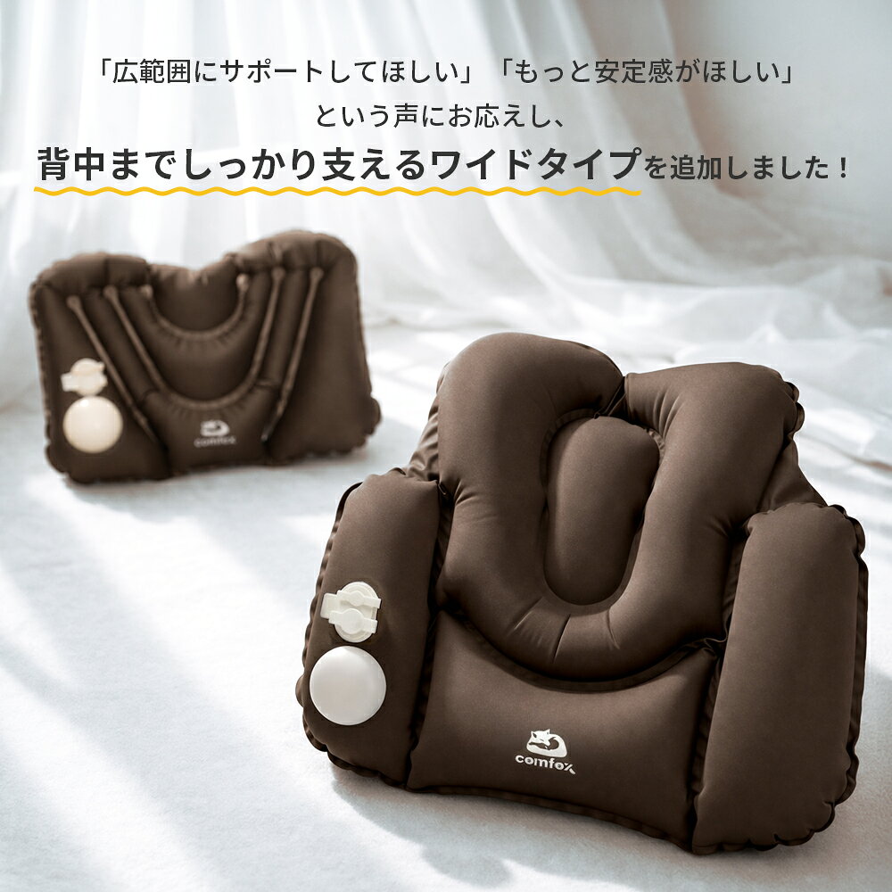 【P5倍！】腰痛 クッション 携帯【雑誌掲載】【押すと膨らむポンプ式】コンパクト 腰 エアークッション 腰枕 ランバーサポート 腰当クッション 旅行 便利グッズ 快適 持ち運び オフィス デスクワーク 椅子 飛行機 腰痛対策 co-goods-10000162 Re:born楽天市場店 サンプル画像3