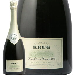 クリュッグ クロ デュ メニル 1998 箱付 Krug Clos du Mesnil プレステージ モノポール ギフトボックス フィラディス