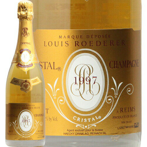 クリスタル 1997 ルイ ロデレール Cristal Louis Roederer 飲み頃 フィラディス シャンパン シャンパーニュ スパークリング