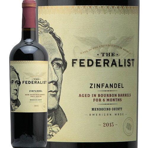 ワイン, 赤ワイン 2.2 2016 THE FEDERALIST Bourbon Barrel Aged Zinfandel Grape Off 