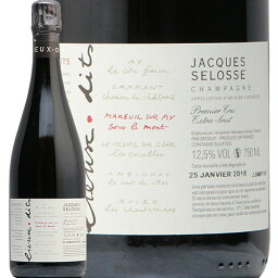 ジャック セロス スー ル モン NV Jacques Selosse Dous le Mont シャンパン スパークリング フランス シャンパーニュ RM フィラディス