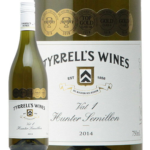 【2.2万円以上で送料無料】ティレルズ ヴァット1 ハンター セミヨン 2015 Tyrrell's Vat 1 Hunter Semillon 白ワイン オーストラリア ニューサウスウェールズ 飯田 バットのサムネイル