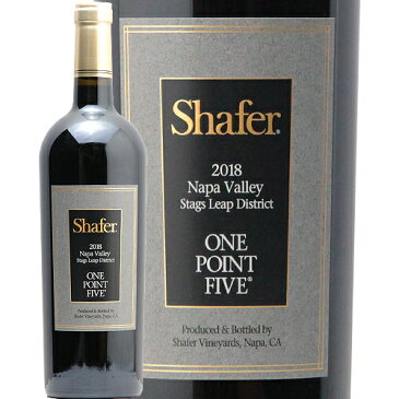 【2.2万円以上で送料無料】シェーファー ワンポイントファイヴ カベルネ ソーヴィニョン 2019 Shafer One Point Five Cabernet Sauvignon 赤ワイン アメリカ カリフォルニア ナパ ヴァー スタッグス リープ ディストリクト