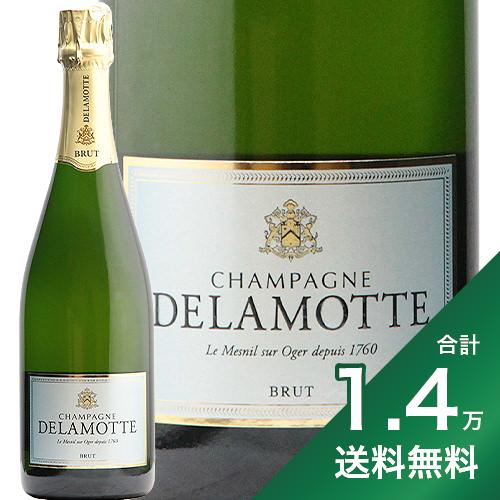 《1.4万円以上で送料無料》ドゥラモット ブリュット NV Delamotte Brut シャンパン スパークリング フランス シャンパーニュ