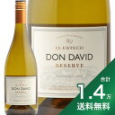 《1.4万円以上で送料無料》ドン ダビ トロンテス レゼルバ 2022 エル エステコ Don David Torrontes Reserva El Esteco 白ワイン アルゼンチン カルチャキ ヴァレー