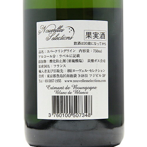 《2.2万円以上で送料無料》 クレマン ド ブルゴーニュ ブラン ド ブラン NV ルー デュモン Cremant de Bourgogne Blanc de Blanc Lou Dumont スパークリングワイン フランス ブルゴーニュ 天地人 仲田晃司 co2s-10005389 ココス ワイン アンド ウイスキー サンプル画像3
