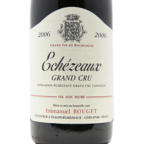 エシェゾー グラン クリュ 2006 エマニュエル ルジェ Echezeaux Grand Cru Emmanuel Rouget 赤ワイン フランス ブルゴーニュ《2.2万円以上で送料無料※例外地域あり》 co2s-10010741 ココス ワイン アンド ウイスキー サンプル画像2