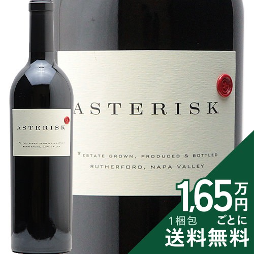 スローン アスタリスク プロプライエタリー レッド ラザフォード ナパ ヴァレー 2018 Sloan Asterisk Proprietary Red Rutherford Napa Valley 赤ワイン カリフォルニア ナパ《2.2万円以上で送料無料※例外地域あり》
