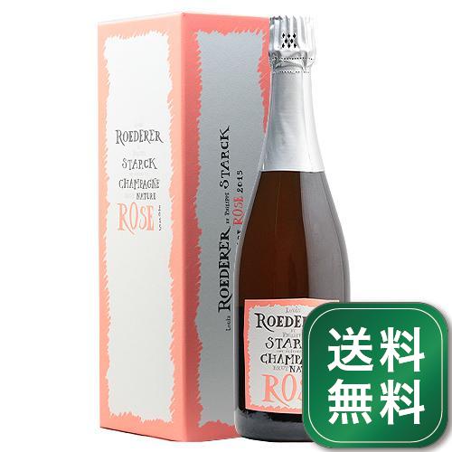 フィリップ スタルク ブリュット ナチュール ロゼ 2015 ルイ ロデレール ギフトボックス入り Philippe Starck Brut Nature Rose Louis Roederer シャンパン スパークリング フランス シャンパーニュ《1.4万円以上で送料無料※例外地域あり》