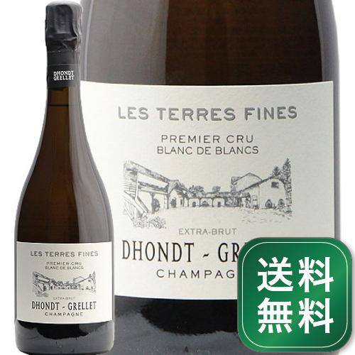 【2.2万以上送料無料】レ テール フィーヌ ブラン ド ブラン NV ドント グルレ Les Terres Fines Blanc de Blancs Extra Brut Dhondt Grellet シャンパン スパークリング フランス シャンパーニュ エクストラ ブリュット レコルタン マニピュラン RM シャルドネ フィラディス