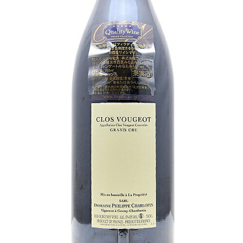 クロ ド ヴージョ グラン クリュ 2020 フィリップ シャルロパン パリゾ Clos de Vougeot Grand Cru Philippe Charlopin Parizot 赤ワイン フランス ブルゴーニュ 《2.2万円以上で送料無料※例外地域あり》 co2s-10011898 ココス ワイン アンド ウイスキー サンプル画像3