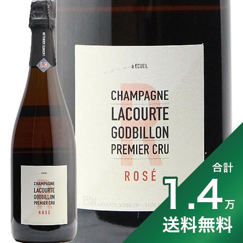 《1.4万円以上で送料無料》 ラクルト ゴドビヨン ロゼ NV Lacourte Godbillon Rose シャンパン スパークリング フランス シャンパーニュ