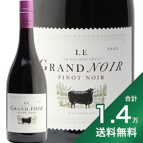 《1.4万円以上で送料無料》 ル グラン ノワール ピノ ノワール 2022 Le Grand Noir Pinot Noir 赤ワイン フランス ラングドック ルーション