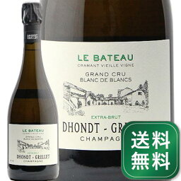 ル バトー クラマン ブラン ド ブラン エクストラ ブリュット 2018 ドント グルレ Le Bateau Cramant Blanc de Blancs Extra Brut Dhondt Grellet シャンパン スパークリング フランス シャンパーニュ 《1万4千円以上で送料無料※例外地域あり》