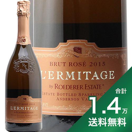 《1.4万円以上で送料無料》エルミタージュ ブリュット ロゼ 2015 ロデレール エステート Ermitage Brut Rose Roederer Estate スパークリング アメリカ カリフォルニア