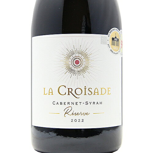 《16,500円以上で送料無料》 ラ クロワザード レゼルヴ カベルネ シラー 2024 La Croisade Reserve Cabernet - Syrah 赤ワイン フランス ラングドック ルーション co2s-10002509 ココス ワイン アンド ウイスキー サンプル画像2