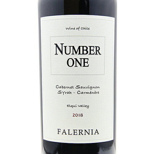 《1.4万円以上で送料無料》ナンバー ワン 2018 ビーニャ ファレルニア Number One Vina Falernia 赤ワイン チリ エルキ ヴァレー 2