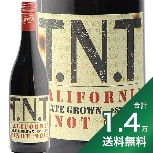 《1.4万円以上で送料無料》 ティー エヌ ティー ピノノワール エステート グロウン カリフォルニア T.N.T Pinot Noir Estate Grown California 赤ワイン アメリカ カリフォルニア