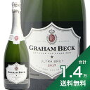 《1.4万円以上で送料無料》 グラハムベック ウルトラ ブリュット 2017 Graham Beck Ultra Brut スパークリングワイン 南アフリカ ロバートソン