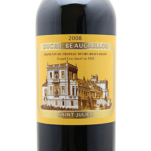 シャトー デュクリュ ボーカイユ 2008 Chateau Ducru Beaucaillou 赤ワイン フランス ボルドー 《16,500円以上で送料無料※例外地域あり》 co2s-10012851 ココス ワイン アンド ウイスキー サンプル画像2