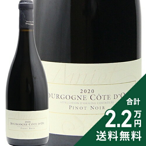 《2.2万円以上で送料無料》 ブルゴーニュ コート ドール ピノ ノワール 2020 アミオ セルヴェル Bourgogne Pinot Noir Cote d...