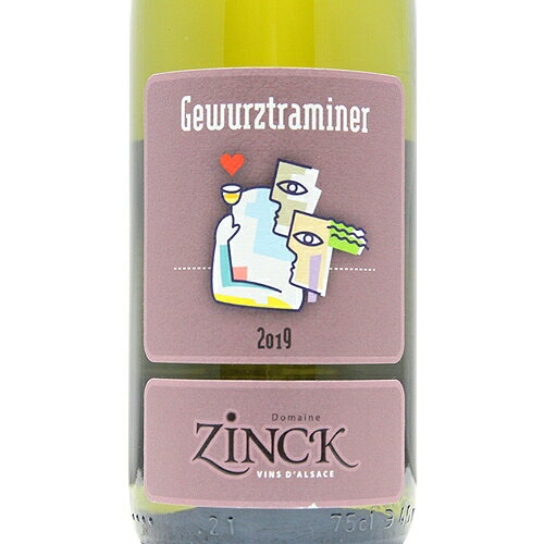 《2.2万円以上で送料無料》 ドメーヌ ジンク ゲヴュルツトラミネール 2021 Domaine Zinck Gewurztraminer 白ワイン フランス アルザス co2s-10013249 ココス ワイン アンド ウイスキー サンプル画像2