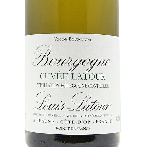 《2.2万円以上で送料無料》 ブルゴーニュ ブラン キュヴェ ラトゥール 2024 ルイ ラトゥール Bourgogne Blanc Cuvee Latour Louis Latour 白ワイン フランス ブルゴーニュ co2s-10013665 ココス ワイン アンド ウイスキー サンプル画像2