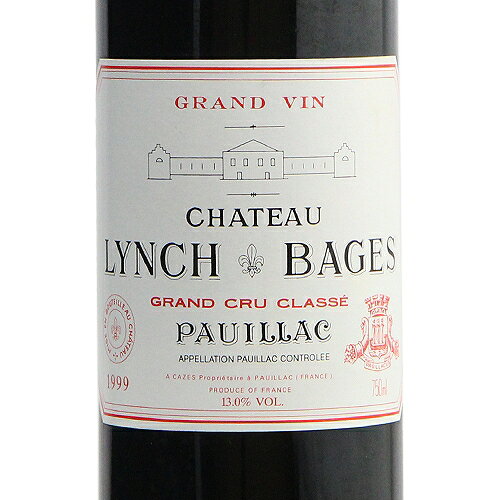 シャトー ランシュ バージュ 1999 Chateau Lynch Bages 赤ワイン フランス ボルドー 《2.2万円以上で送料無料※例外地域あり》 co2s-10009241 ココス ワイン アンド ウイスキー サンプル画像2