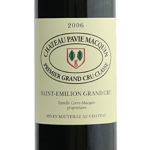 《2.2万円以上で送料無料》 シャトー パヴィ マカン 2006 Chateau Pavie Macquin 赤ワイン フランス ボルドー co2s-10009220 ココス ワイン アンド ウイスキー サンプル画像2