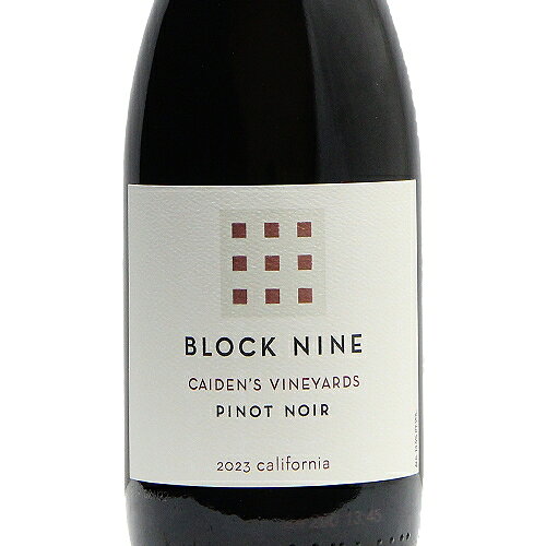《2.2万円以上で送料無料》 ブロック ナイン ケイデンズヴィンヤード ピノ ノワール 2023 Block Nine Caiden's Vineyard Pinot Noir 赤ワイン アメリカ カリフォルニア co2s-10005810 ココス ワイン アンド ウイスキー サンプル画像2