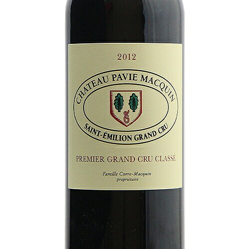 《2.2万円以上で送料無料》 シャトー パヴィ マカン 2012 Chateau Pavie Macquin 赤ワイン フランス ボルドー co2s-10009257 ココス ワイン アンド ウイスキー サンプル画像2