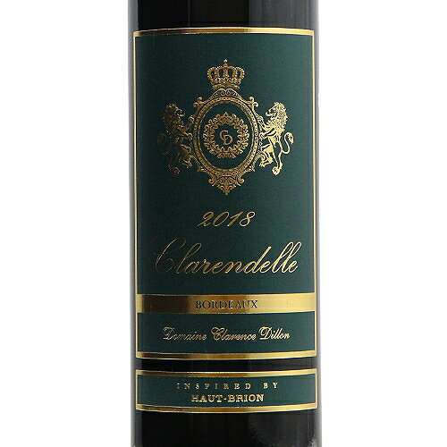 《2.2万円以上で送料無料》 クラレンドル ルージュ バイ シャトー オー ブリオン 2018 Clarendelle Rouge by Chateau Haut Brion 赤ワイン フランス ボルドー co2s-10012978 ココス ワイン アンド ウイスキー サンプル画像2
