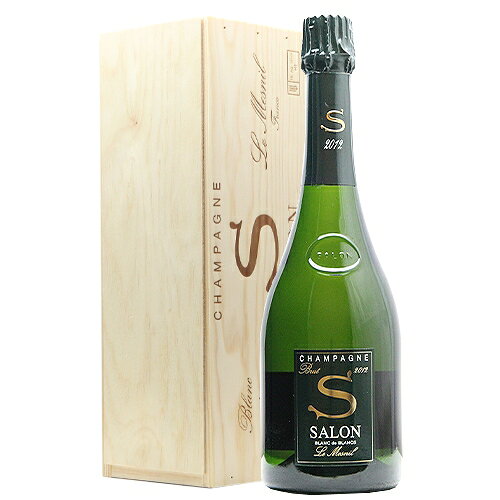 サロン ブラン ド ブラン 2012 木箱入り 2012 Salon Blanc de Blancs シャンパン スパークリング フランス シャンパーニュ 《16,500円以上で送料無料》