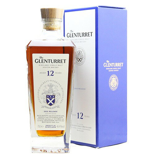 グレンタレット ザ グレンタレット 2023リリース 12年 700ml 46.4% ザ・グレンタレット蒸溜所 The GLENTURRET Aged 12