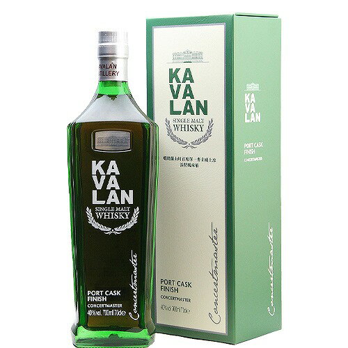 カバラン コンサートマスター ポートフィニッシュ 700ml 40.0% カバランウイスキー蒸留所 Kavalan Concertmaster Port Cask Finish 正規品