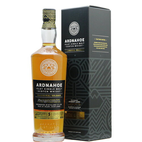アードナッホー FIRST RELEASE 5年 700ml 50.00% アードナッホー蒸溜所 ARDNAHOE 5YO FIRST RELEASE アイラモルト 正規品 シングルモルト スコッチ ウイスキー
