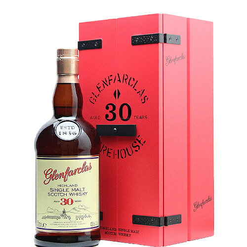 グレンファークラス レッドドア 30年 700ml 43.0% グレンファークラス蒸溜所 Glenfarclas 30 Year Old スペイサイドモルト 正規品 シングルモルト スコッチ ウイスキー