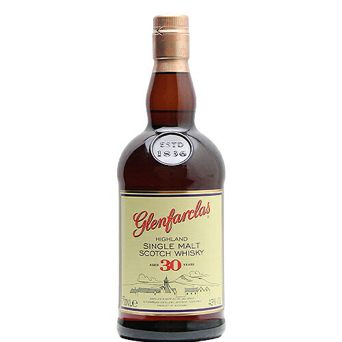 グレンファークラス レッドドア 30年 700ml 43.0% グレンファークラス蒸溜所 Glenfarclas 30 Year Old スペイサイドモルト 正規品 シングルモルト スコッチ ウイスキー