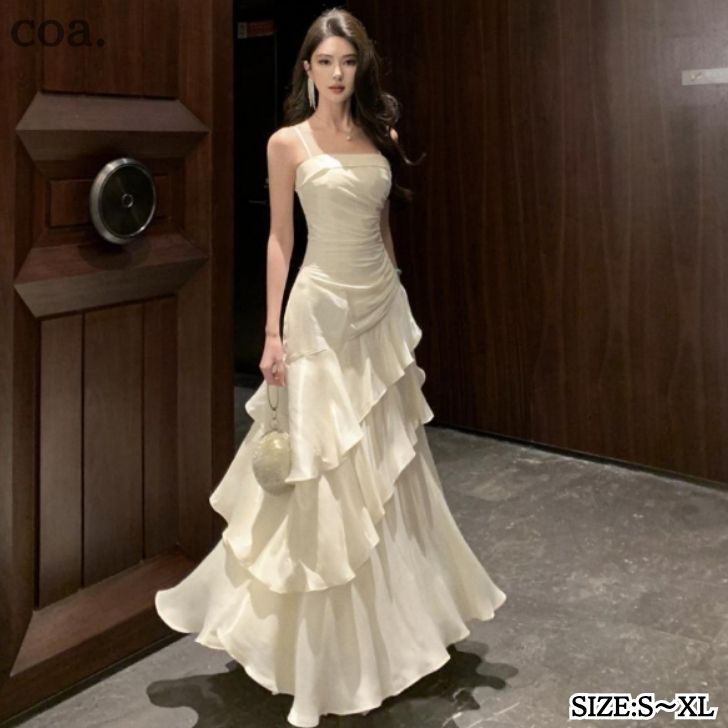 ワンピースレディースキャミワンピー...