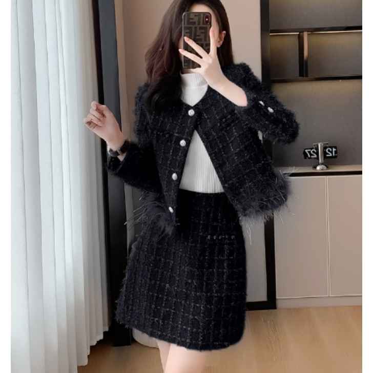 セットアップ ジャケット コートトップス スカート スーツ 上下セット 2点セット 長袖 レディース ミニ丈 ショート丈 シンプル あったか ビジネス オフィス カジュアル デート 奇麗め 上品 お洒落 二次会 結婚式 お呼ばれ 女子会 通勤
